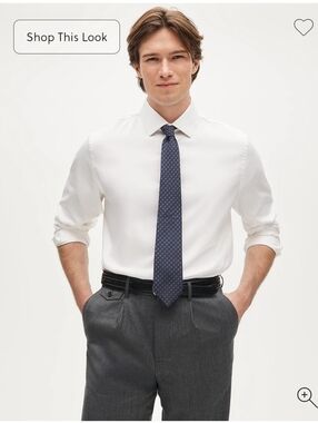 NWT J.Crew Men's Slim Bowery performance stretch dress shirt Sz L $98